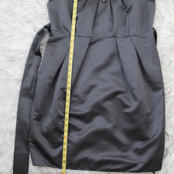 SOLD Kristin Davis Gray Dress W/Pockets - Picture 5 of 8